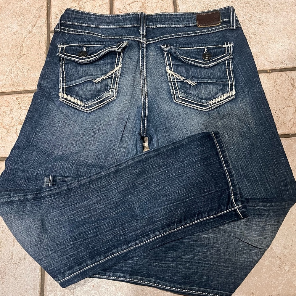 Stylish BKE bootcut stretch Jeans. Size 29. Smoke free home. Very gently used.